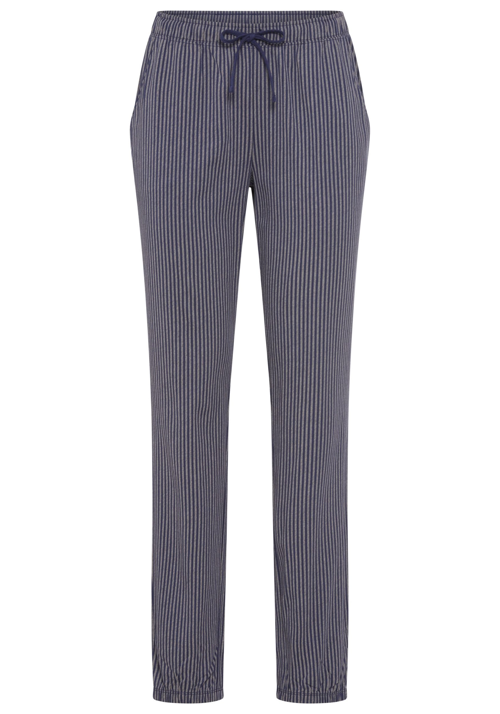 s.Oliver BLACK LABEL Schlafhose s.O summer stripes slim pants