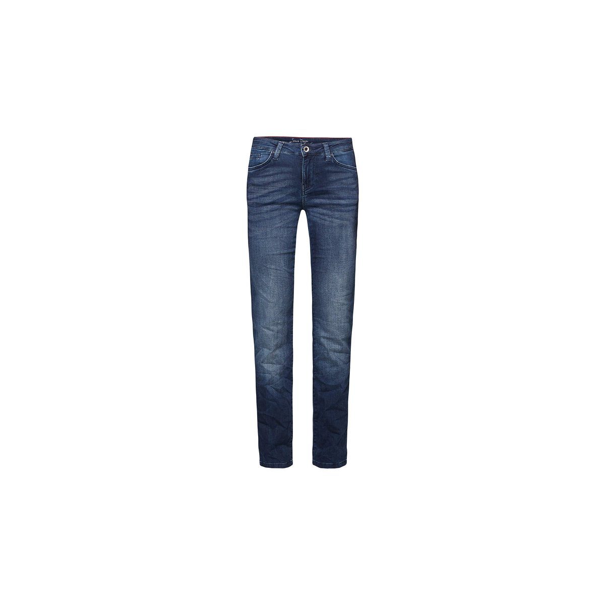 (1-tlg) blau SOCCX 5-Pocket-Jeans