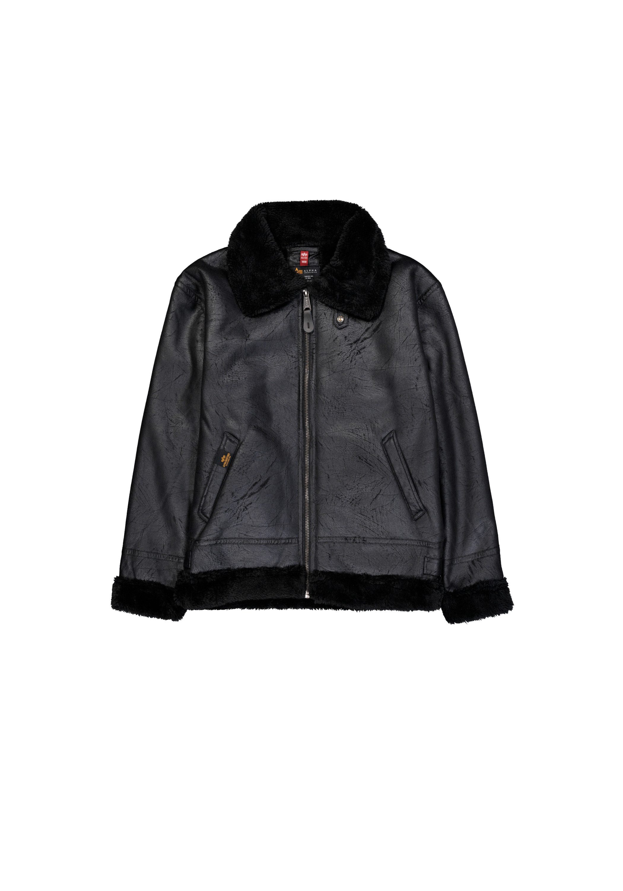 Alpha Industries Lederjacke B-3 Faux Leather günstig online kaufen