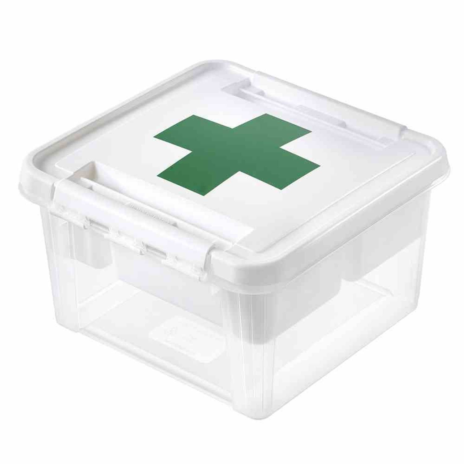 Aufbewahrungsbox Erste Hilfe-Box 8 l weiß SmartStore Deco 12