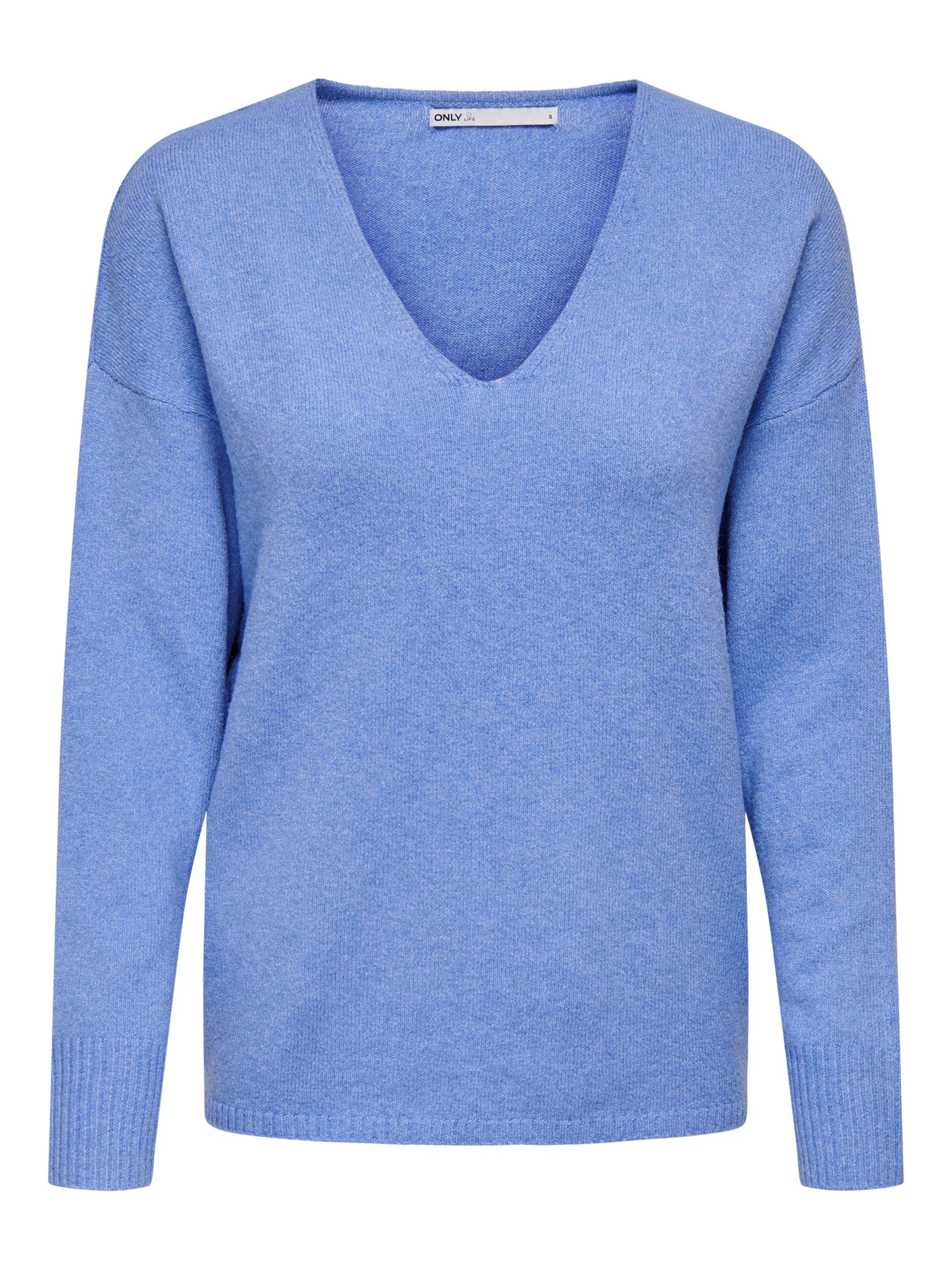 ONLY Strickpullover ONLRICA LIFE L/S V-NECK günstig online kaufen