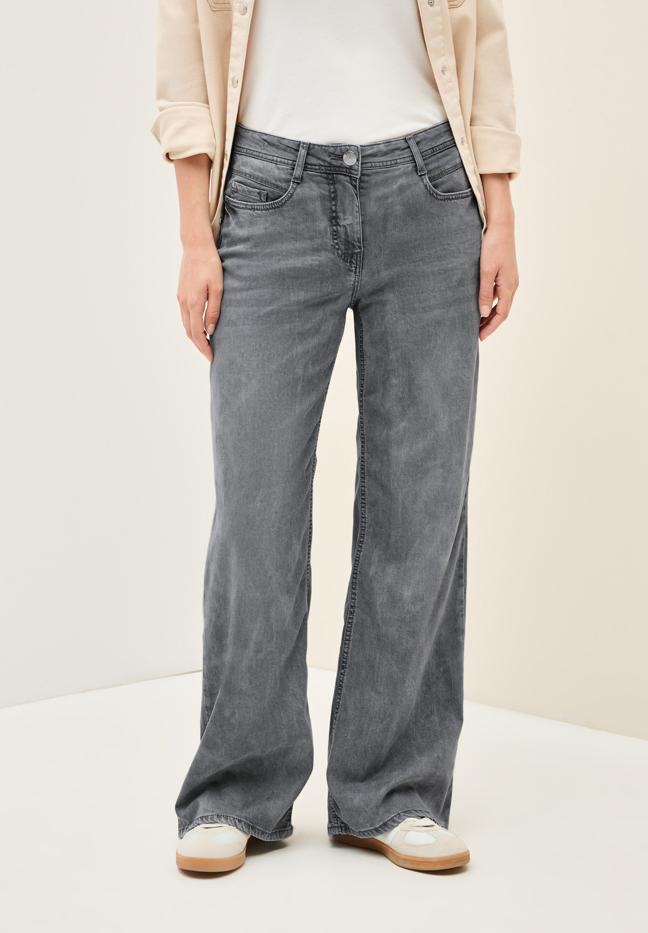 CECIL Loose-fit-Jeans 5-Pocket-Style