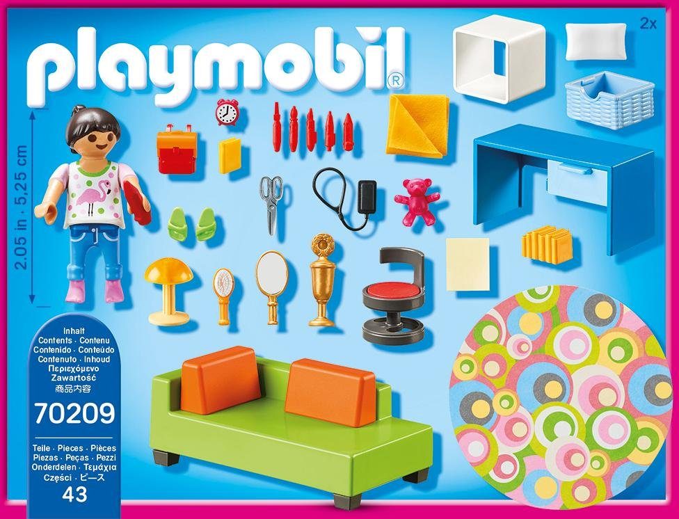 Playmobil® Jugendzimmer (70209), Dollhouse Konstruktions-Spielset, (43 St), günstig online kaufen