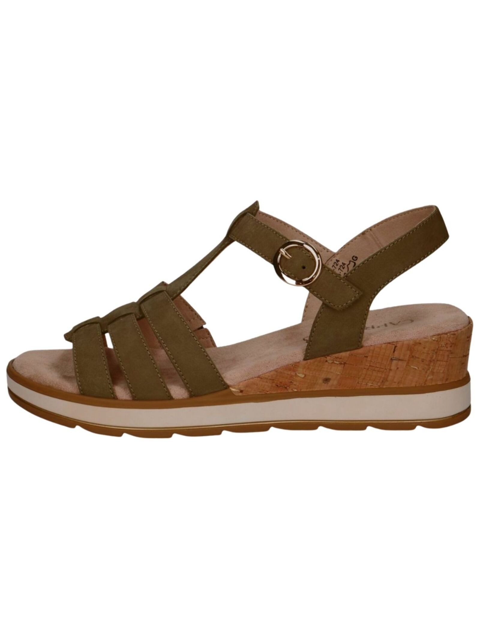 Caprice Sandalen Nubukleder Keilsandalette günstig online kaufen