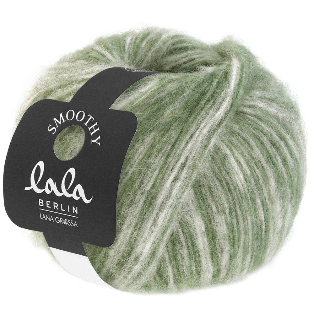 LANA GROSSA LALA BERLIN SMOOTHY Häkelwolle, 135 m (Leichtes Alpaka-Schlauchgarn im Bicolor-Effekt), 50 g