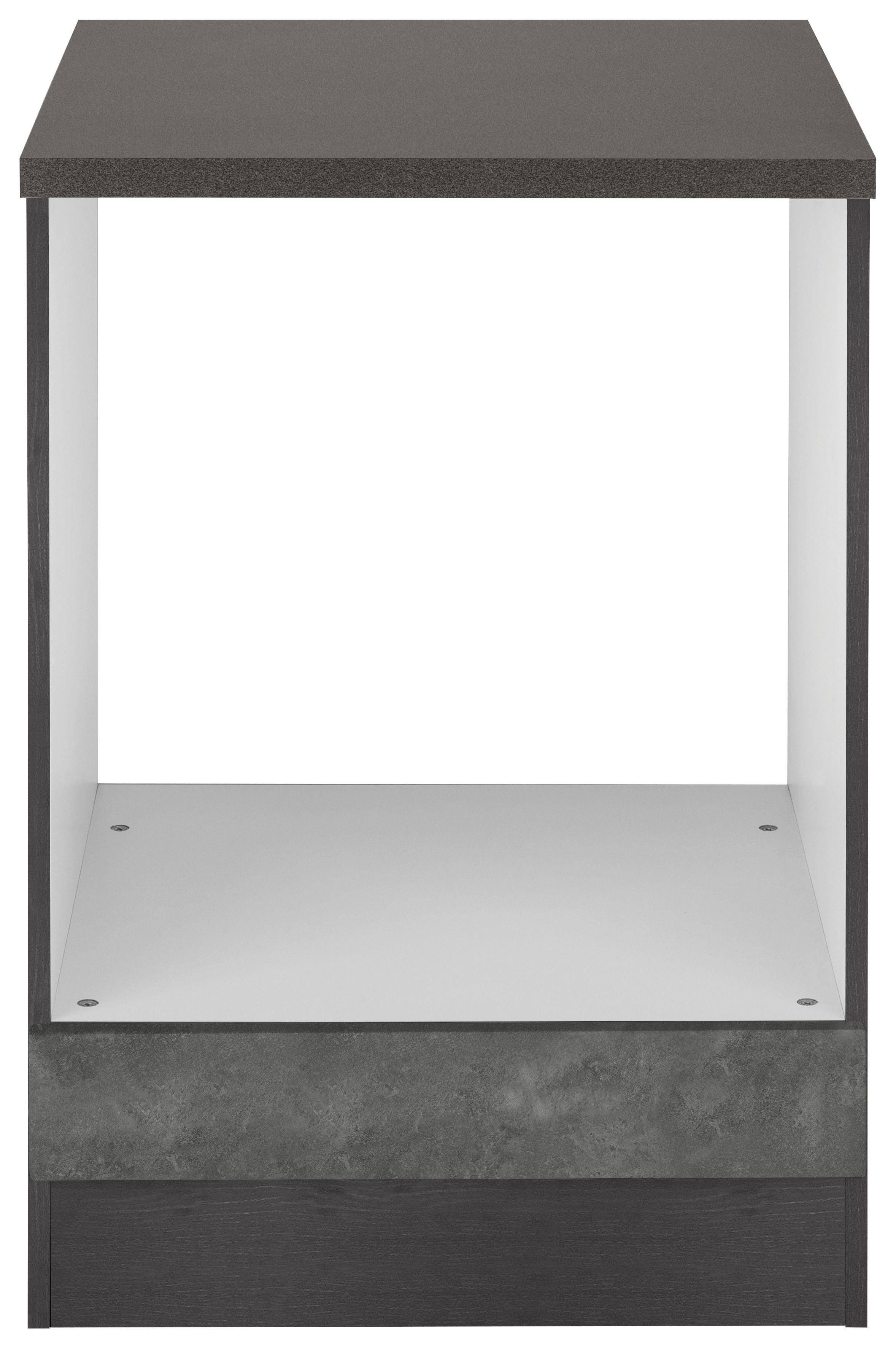 KOCHSTATION Herdumbauschrank KS-Tulsa 60 cm breit, für Einbau-Herdset
