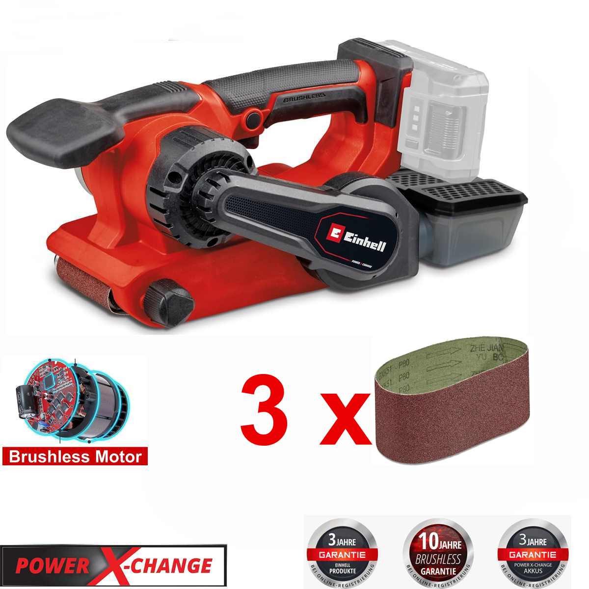 Einhell Akku-Bandschleifer Professional 18V Akku-Bandschleifer TP-BS günstig online kaufen