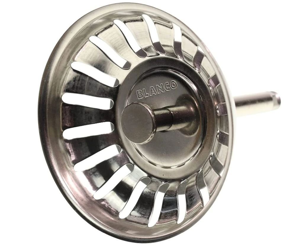 Blanco Siebventil BLANCO 119146 UNIVERSAL Siebkorb Ø 79mm mit Hubstange inkl. Dichtung