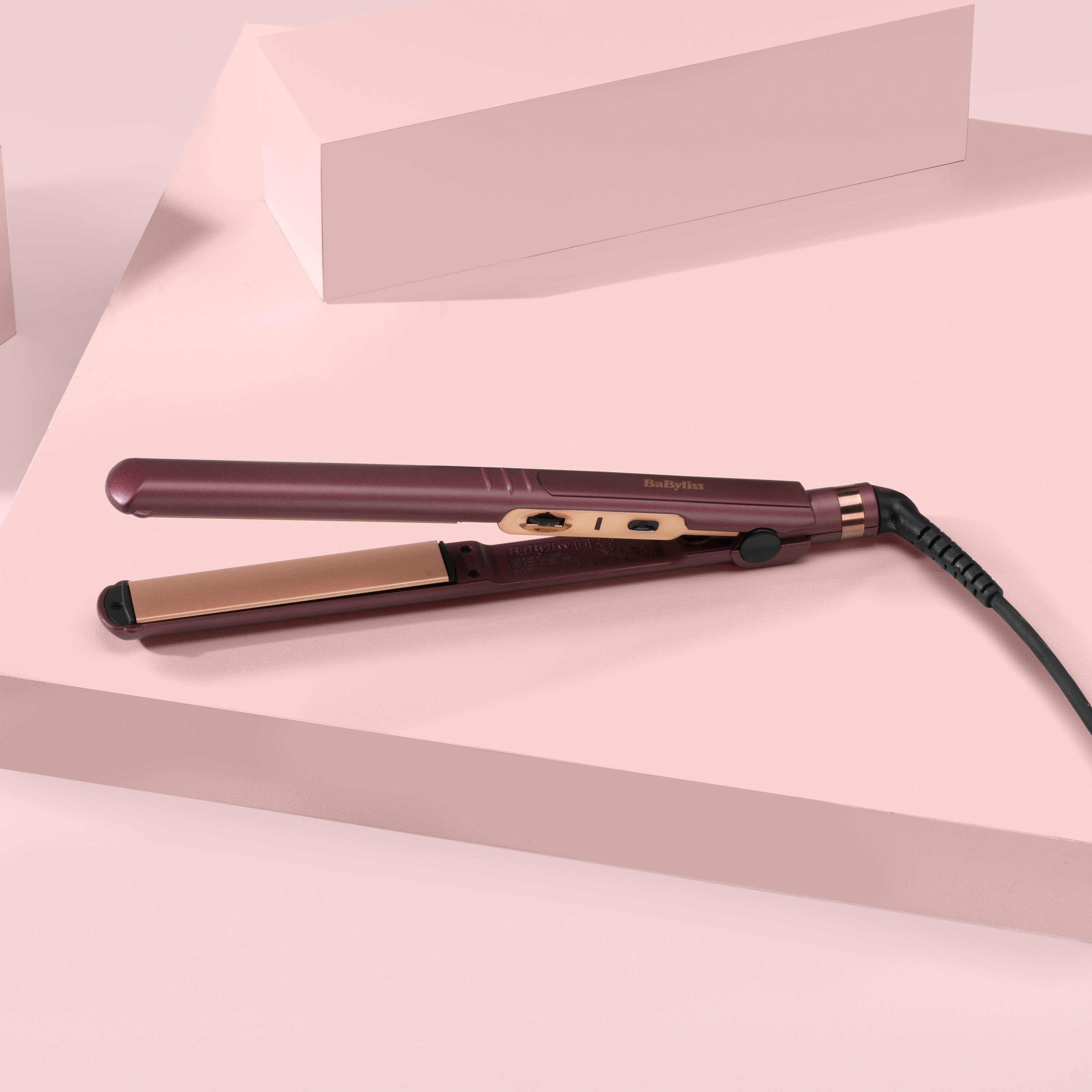 BaByliss Glätteisen Berry Keramik-Beschichtung 230 Straightener Crush