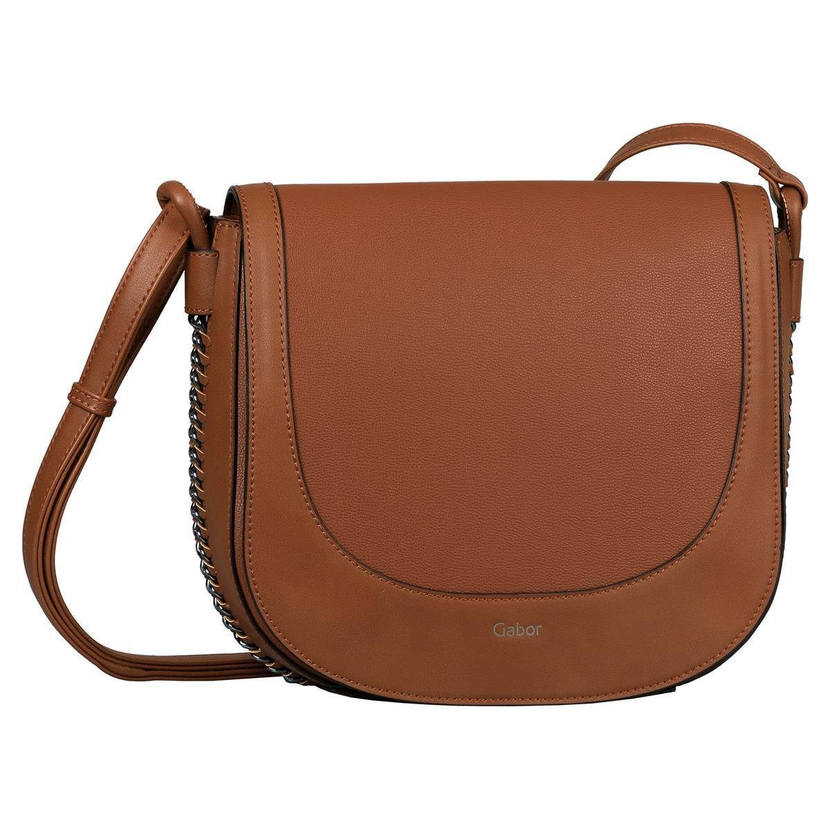 Gabor Handtasche GABOR Damen ELENI Saddle Bag Umhängetasche, 26 x 28 x11