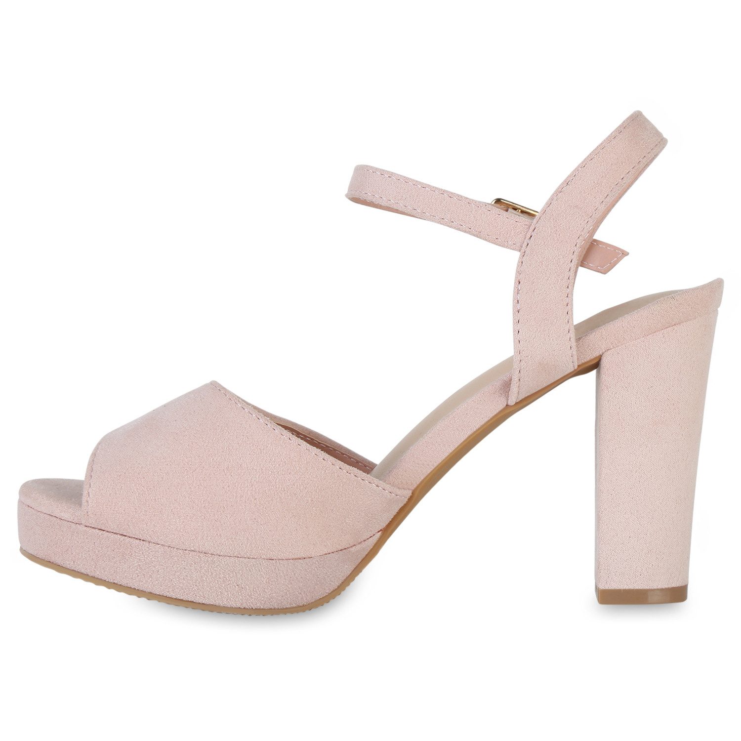 VAN HILL 841574 Riemchensandalette Damen Riemchensandaletten Sandaletten Pl günstig online kaufen