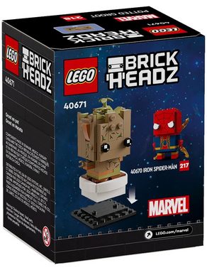 LEGO® Konstruktionsspielsteine LEGO® BrickHeadz 40671 Groot im Topf
