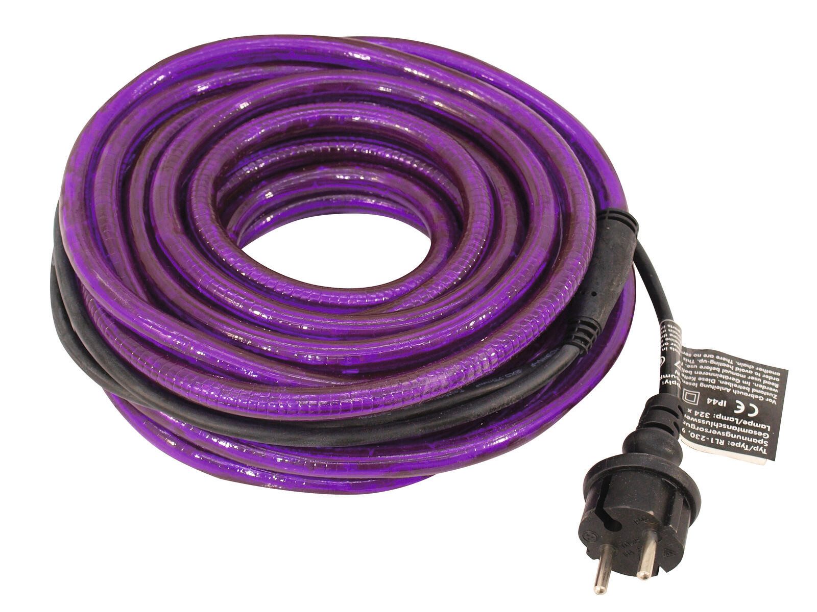 Dekolicht EUROLITE RUBBERLIGHT RL1-230V violett/pink 9m