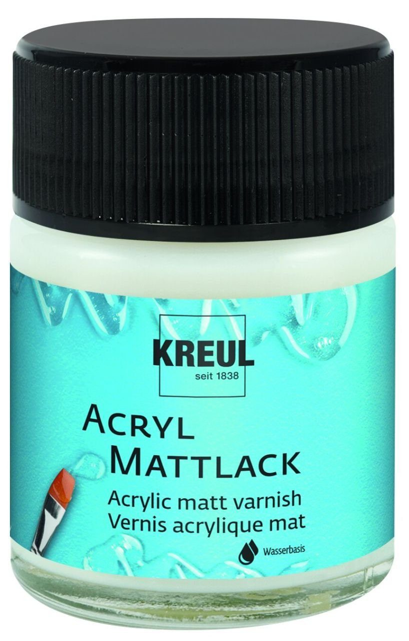 Kreul Künstlerstift Kreul Acryl-Mattlack auf Wasserbasis transparent