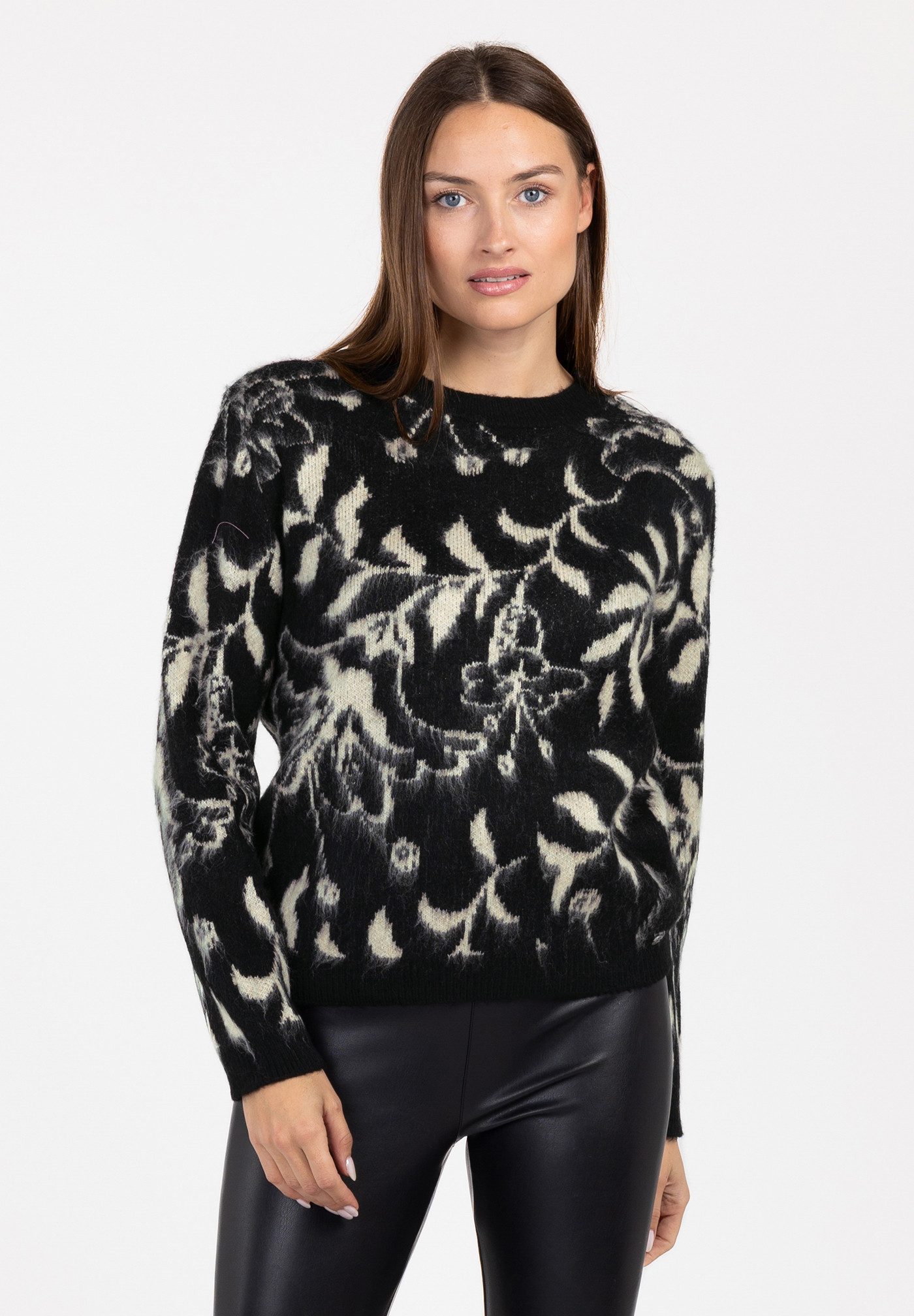 Key Largo Rundhalspullover WKN PLANT round (1-tlg) günstig online kaufen