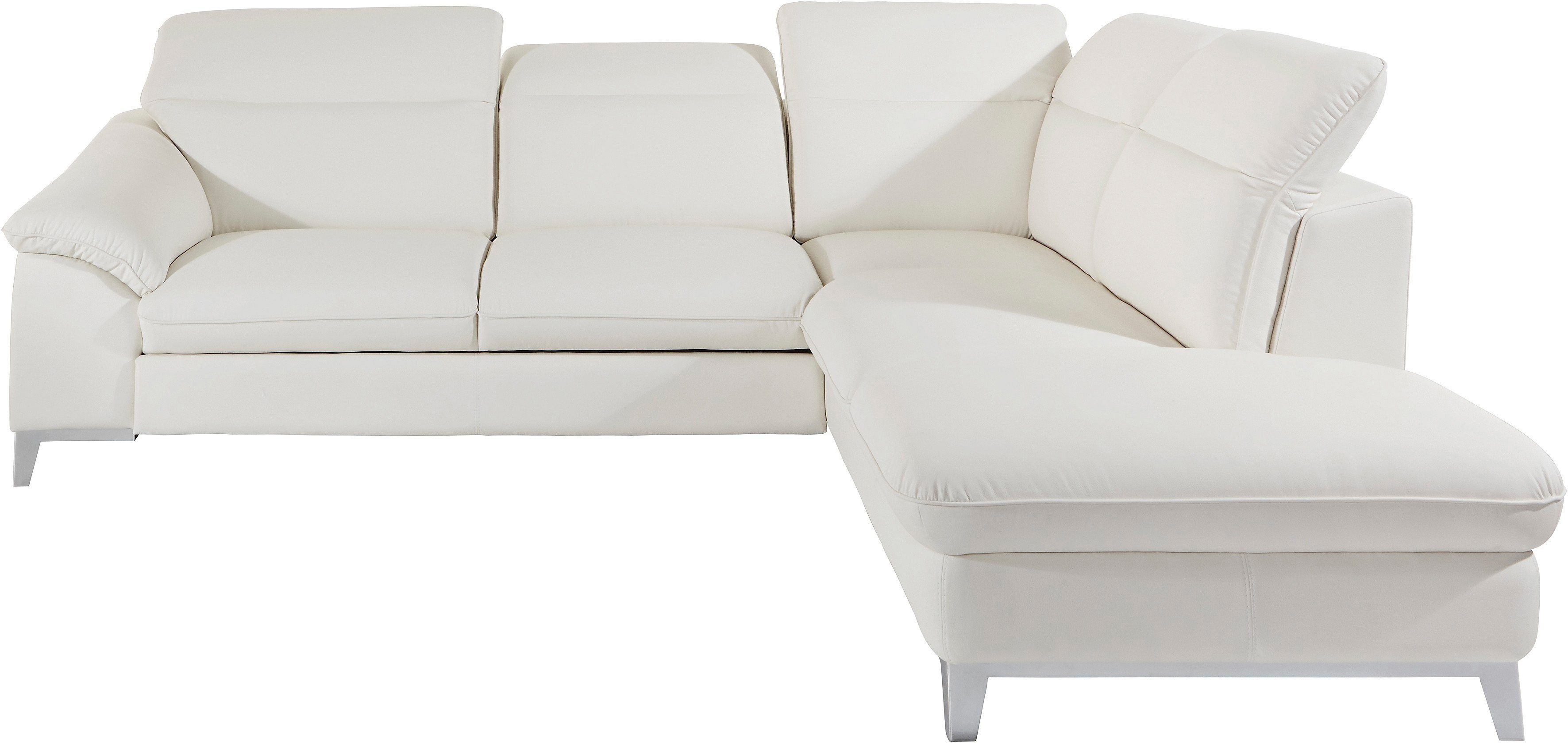 COTTA Ecksofa Teresa L-Form, mit Kopfteilverstellung, günstig online kaufen