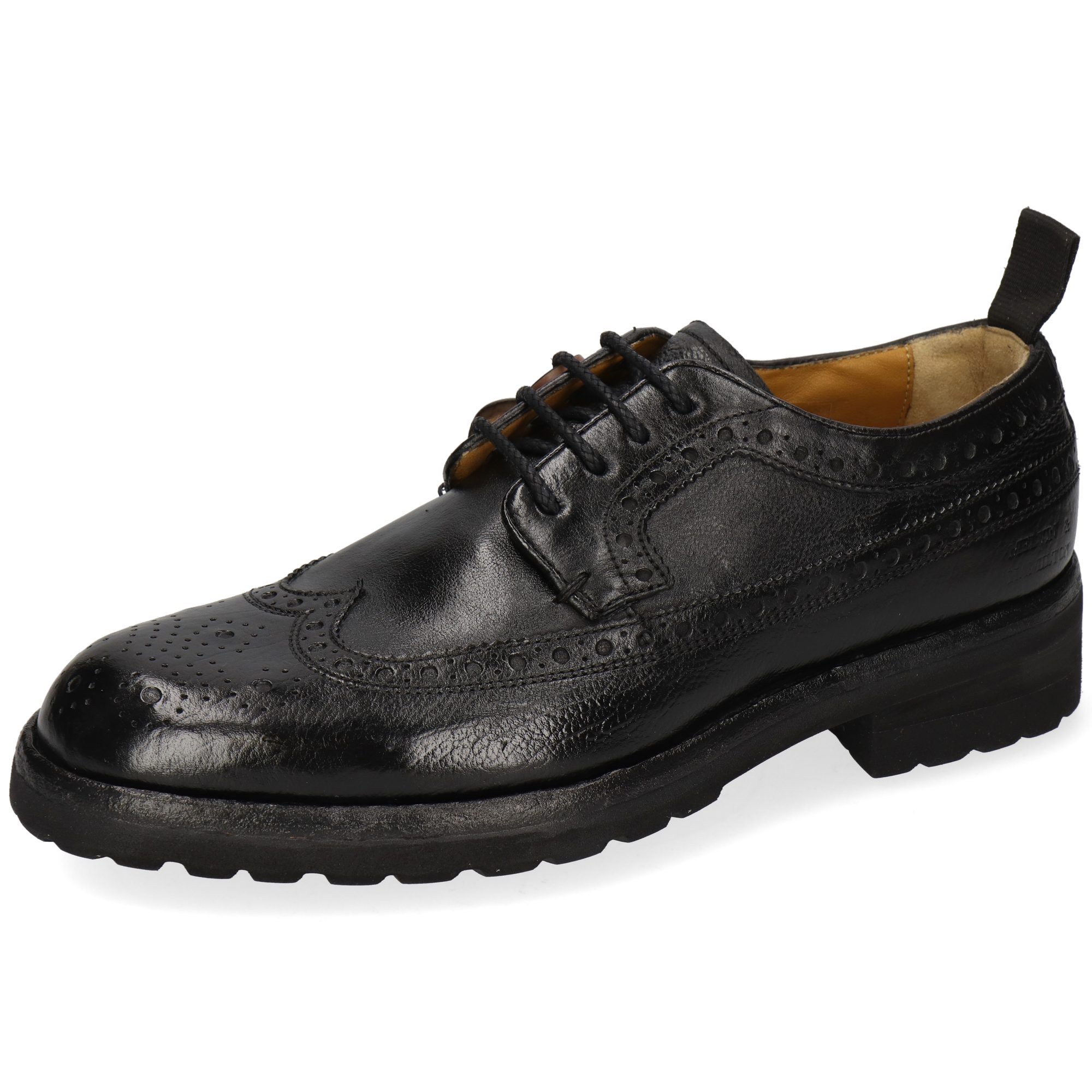 Melvin & Hamilton Tucker 3 Leder-Derby Schuhe für Herren Schnürschuh Flache Absätze, Echtes Leder