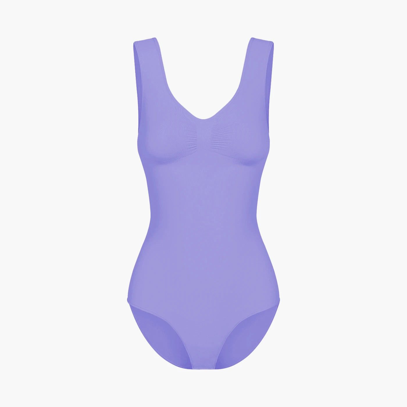 cfab Shaping-Body Tank Bodysuit Sculpting Shapewear mit Slip-Soft Violet-XS (1-tlg)