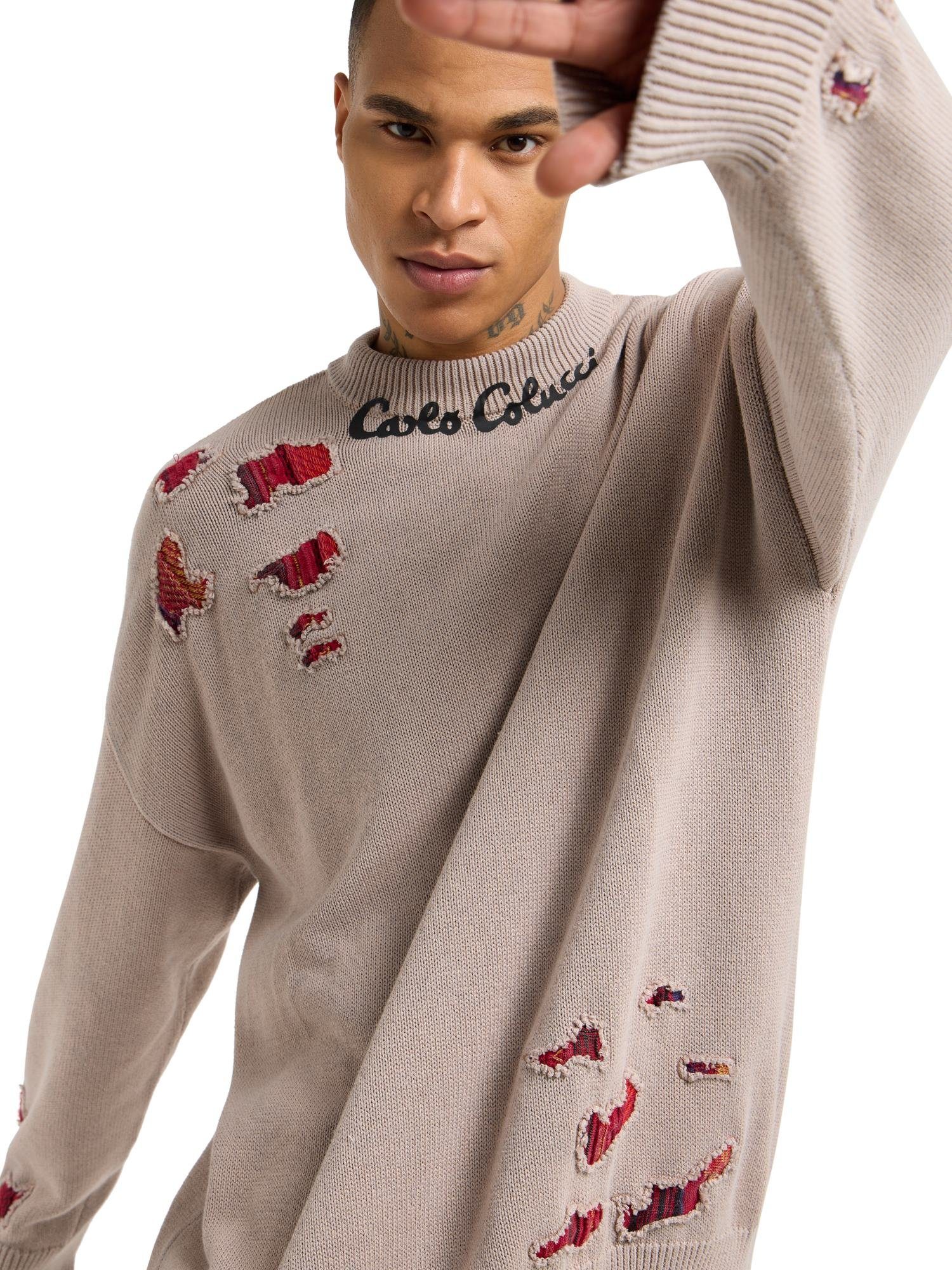 CARLO COLUCCI Sweater Dellemann günstig online kaufen