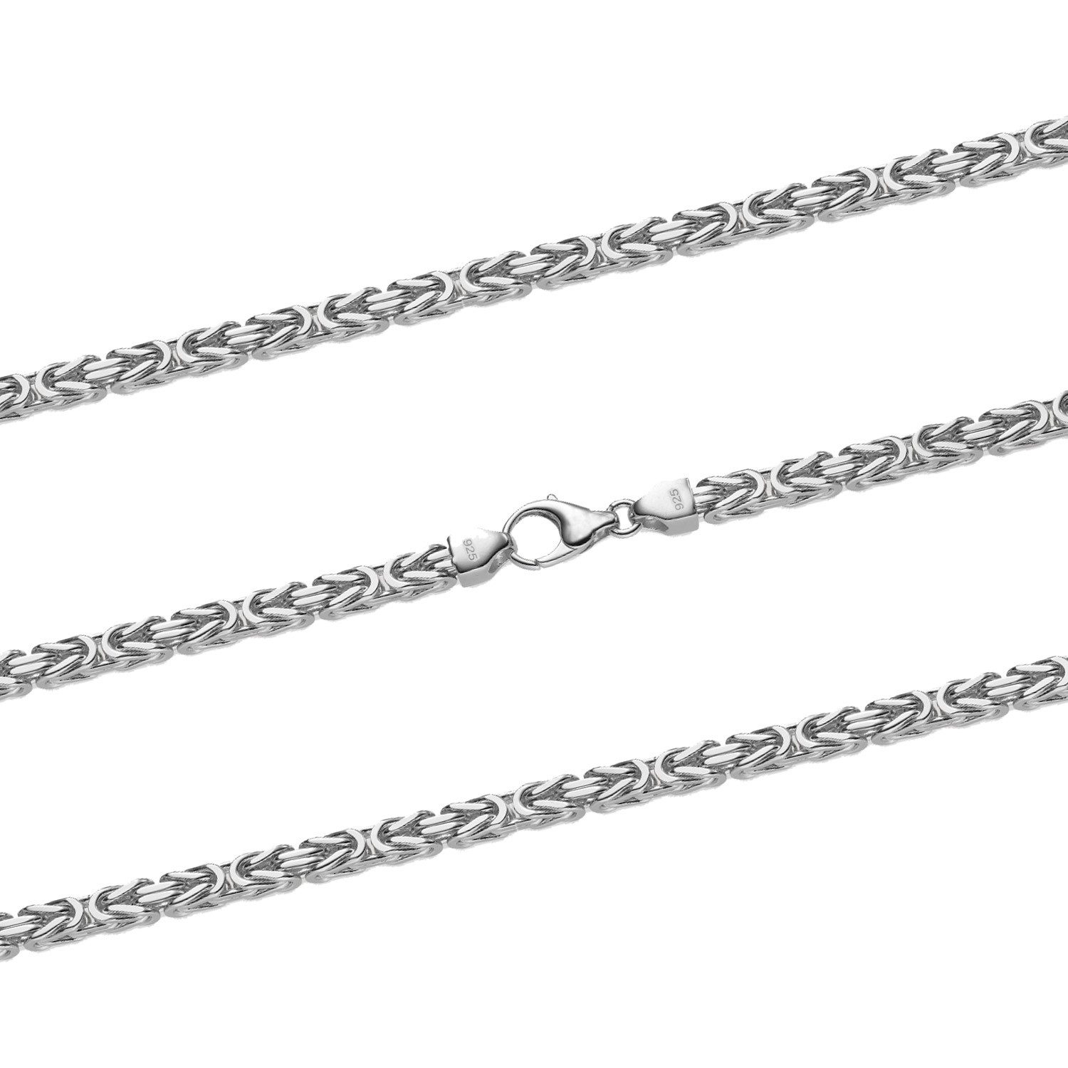 HOPLO Königskette Königskette Halskette Breite 3,0 günstig online kaufen