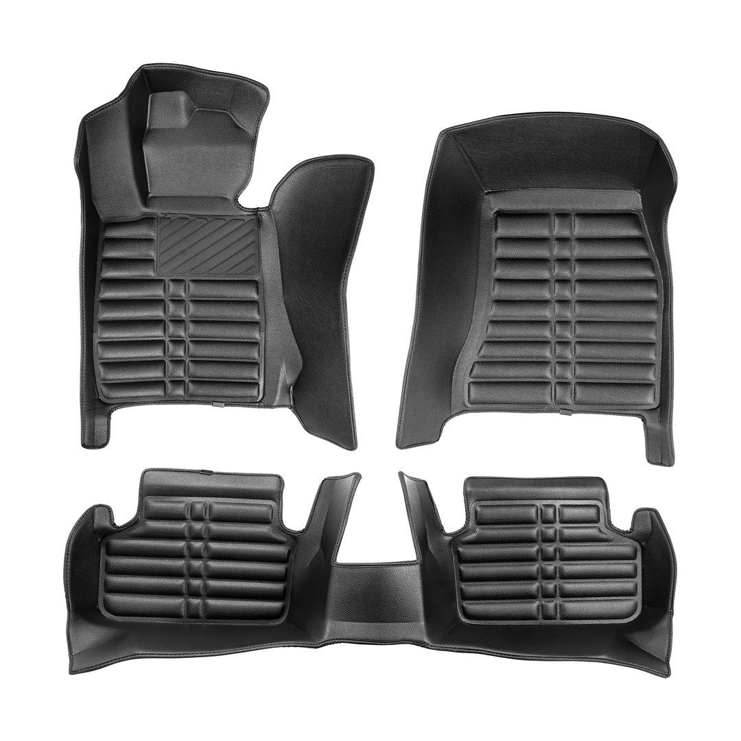 fussmattenprofi.com Auto-Fußmatte 5D Premium Auto Fussmatten für BMW 5 (G30/G31) 2017-2023 (1 St), für BMW BMW 5