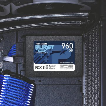 Patriot Burst Elite 960 GB SSD-Festplatte (960 GB) 2,5""