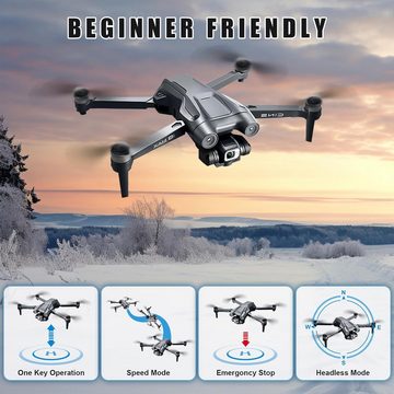 OKYUK I8 MAX für Anfänger, Follow Me, Optical Flow Drohne (1080P, mit Kamera GPS, Bürstenlosen Motor, 20 Min, Smart Rückkehr)
