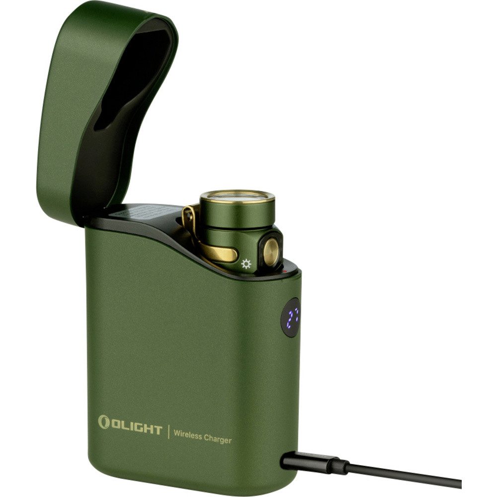 OLIGHT Taschenlampe OLight Baton 4 Premium Edition (OD Green) Baton 4 Taschenlampe PE (OD