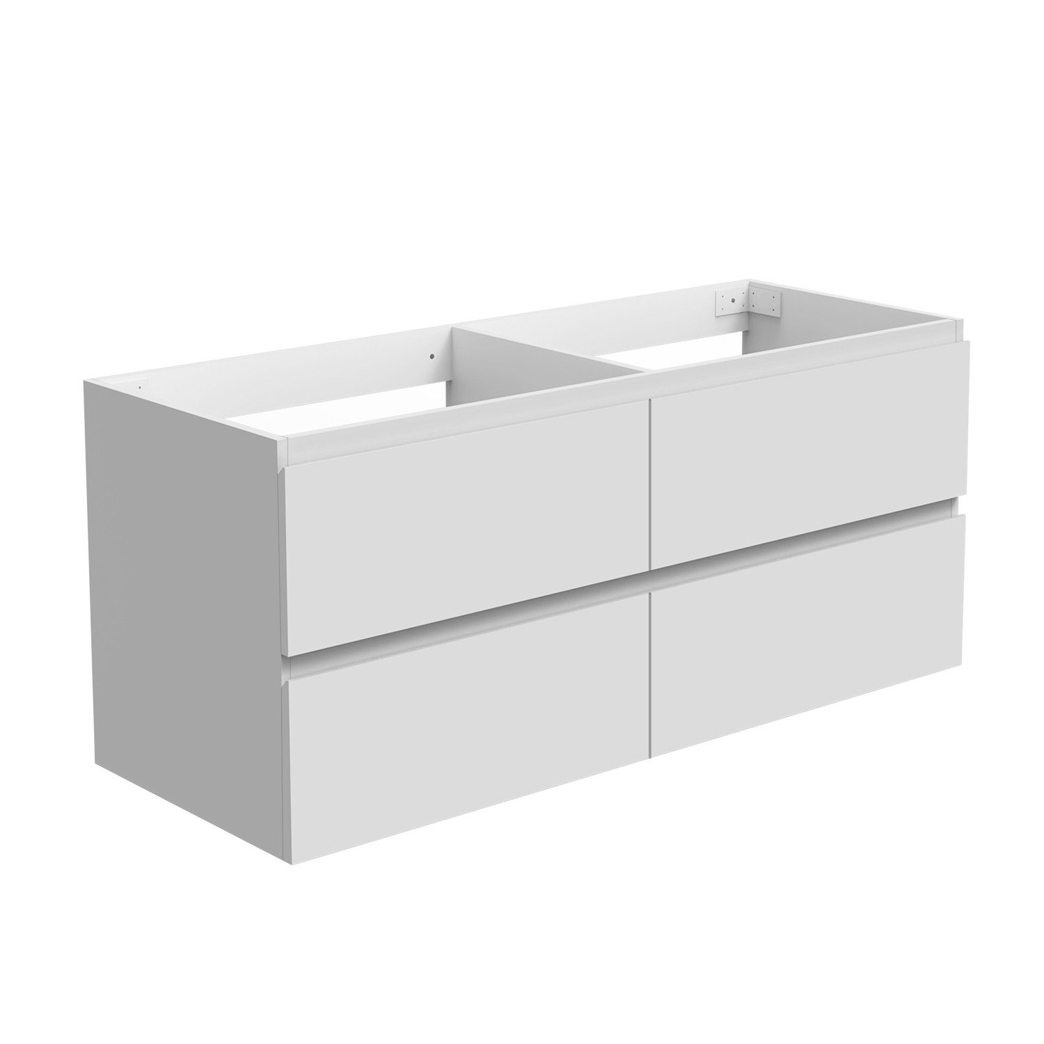 Aica Sanitär Waschtisch Badezimmerschrank Waschbeckenunterschrank ohne Waschbecken