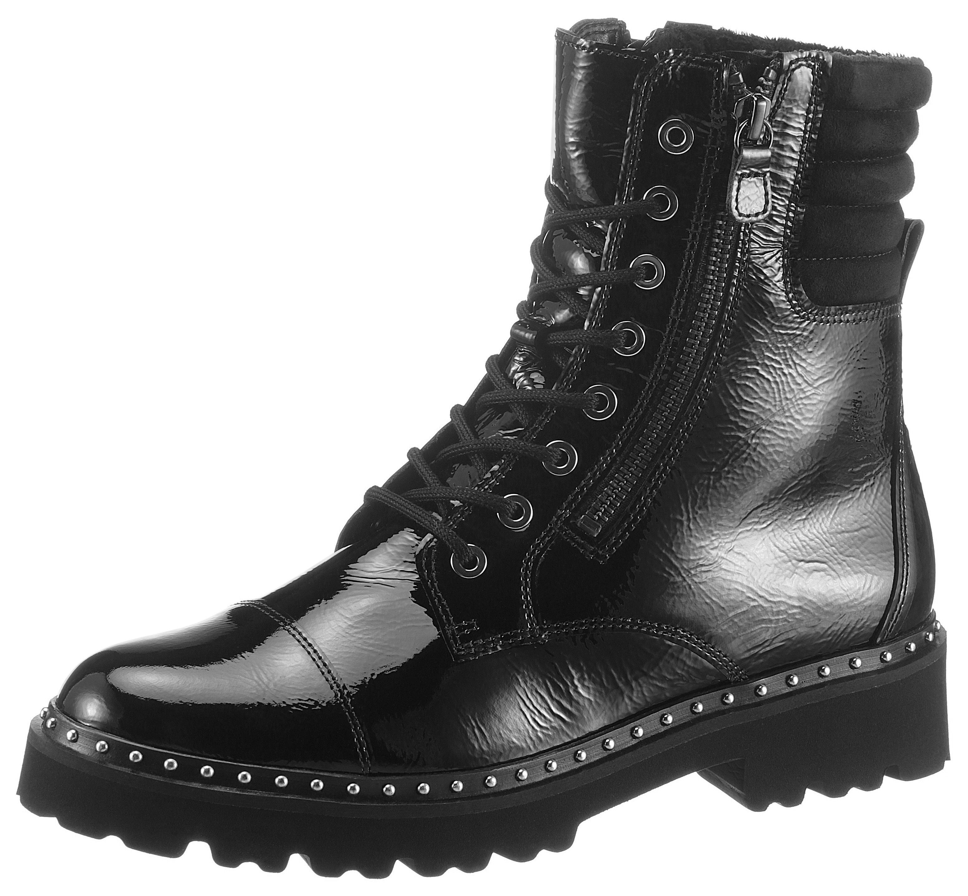 Bikerboots In Schwarz Online Kaufen Otto