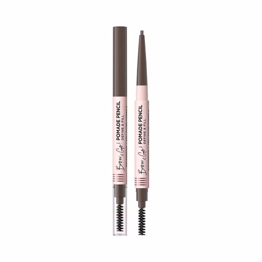 Eveline Cosmetics Körperpflegemittel Cosmetics Cosmetics Augenbrauenpomade Brow & Go! 04 Ebenholz 5g