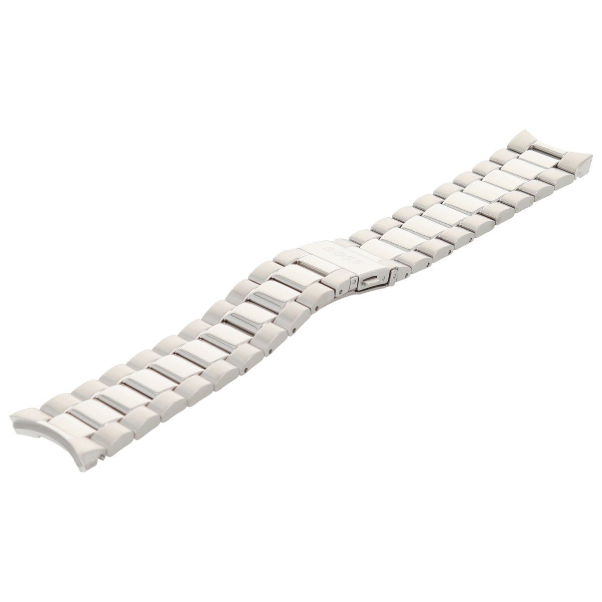 BOSS Uhrenarmband 22mm Metall Silber 659002983