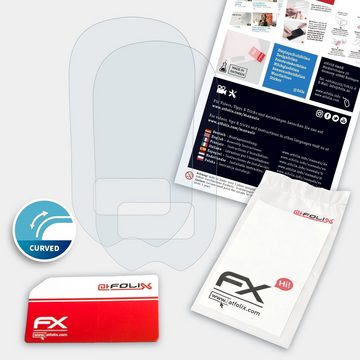 atFoliX Schutzfolie Displayschutzfolie für Accu Chek Aviva, (2 Folien), Ultraklar und flexibel