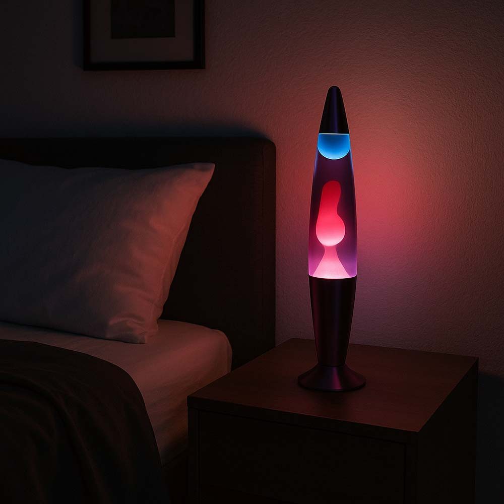 GLOBO LIGHTING Lavalampe, LED-Leuchtmittel fest verbaut, Warmweiß, Tischleu günstig online kaufen