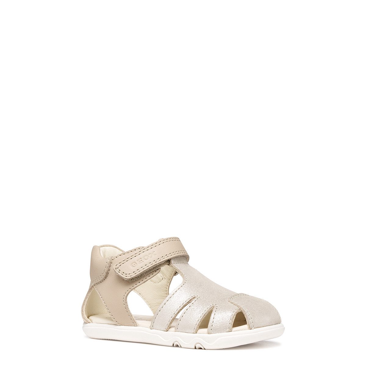 Geox GEOX STEPPIEUP, Sandalen, Gold, Kinder Sandale