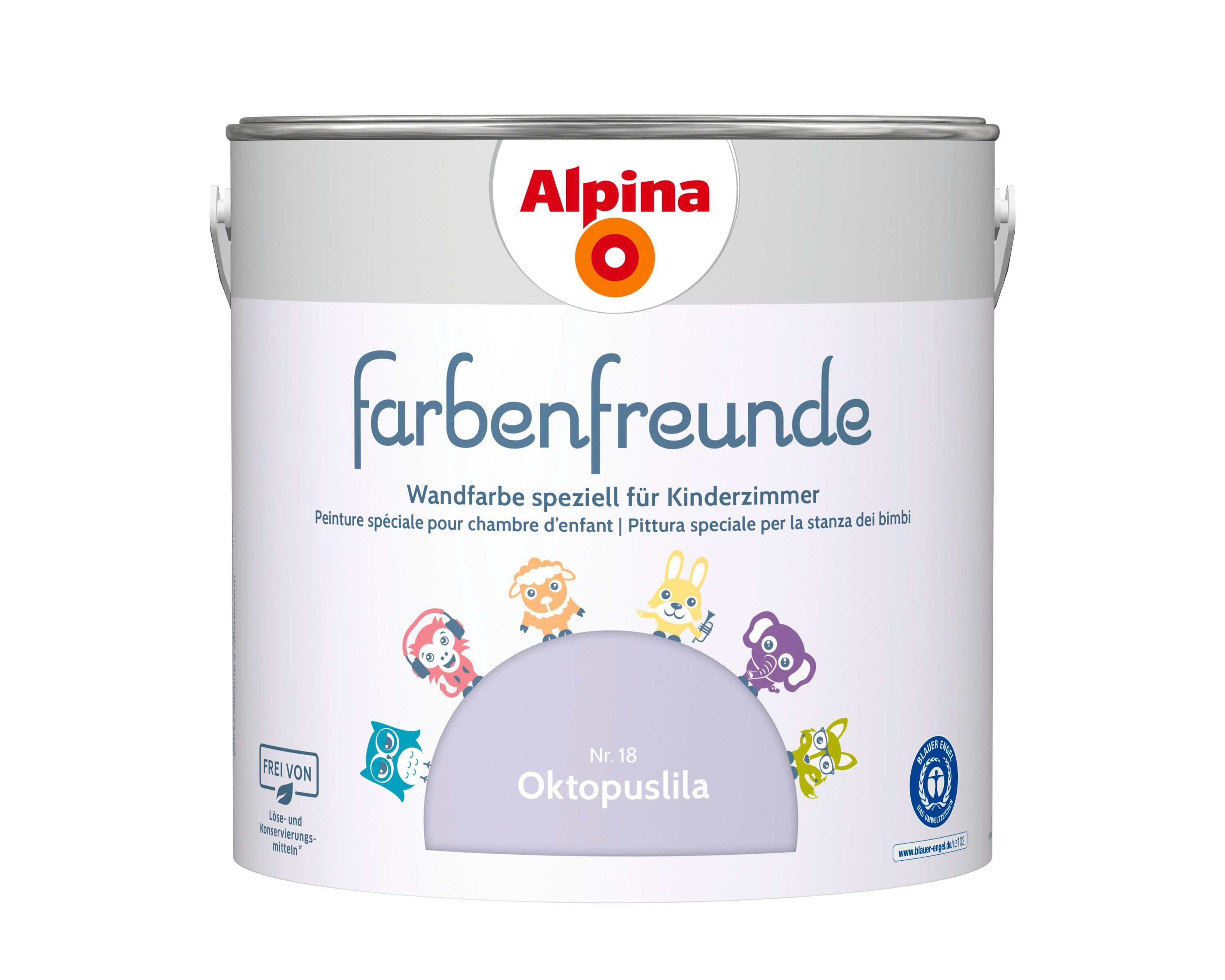 Alpina Wandfarbe Цветаfreunde 2,5 Liter matt