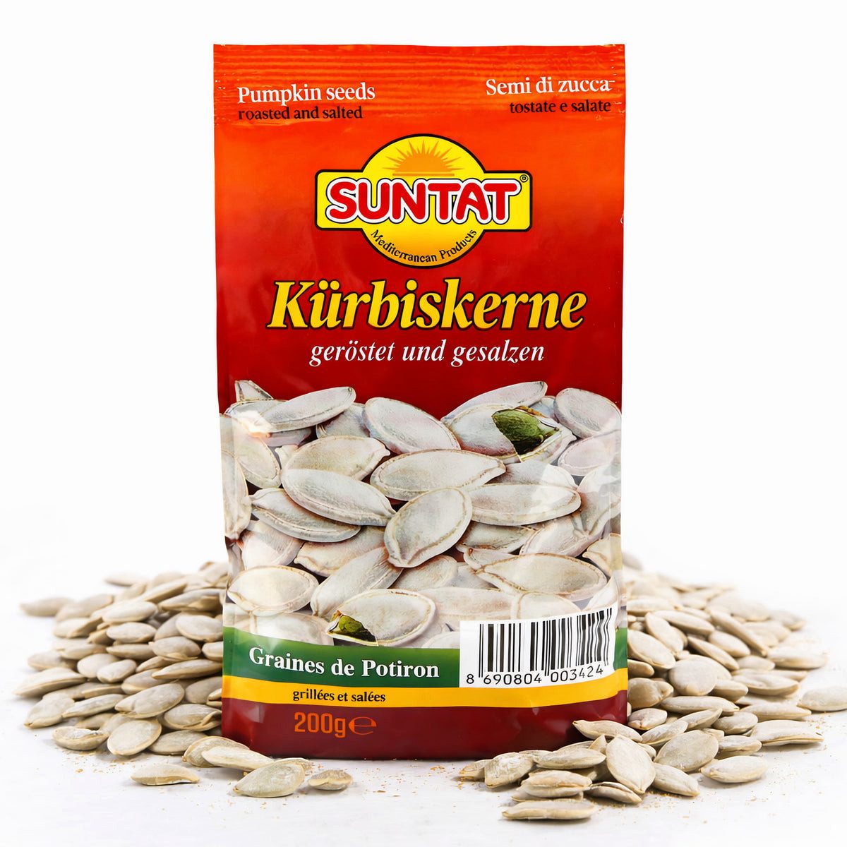 Sun Samen SUNTAT Kürbiskerne ungeschält geröstet & gesalzen