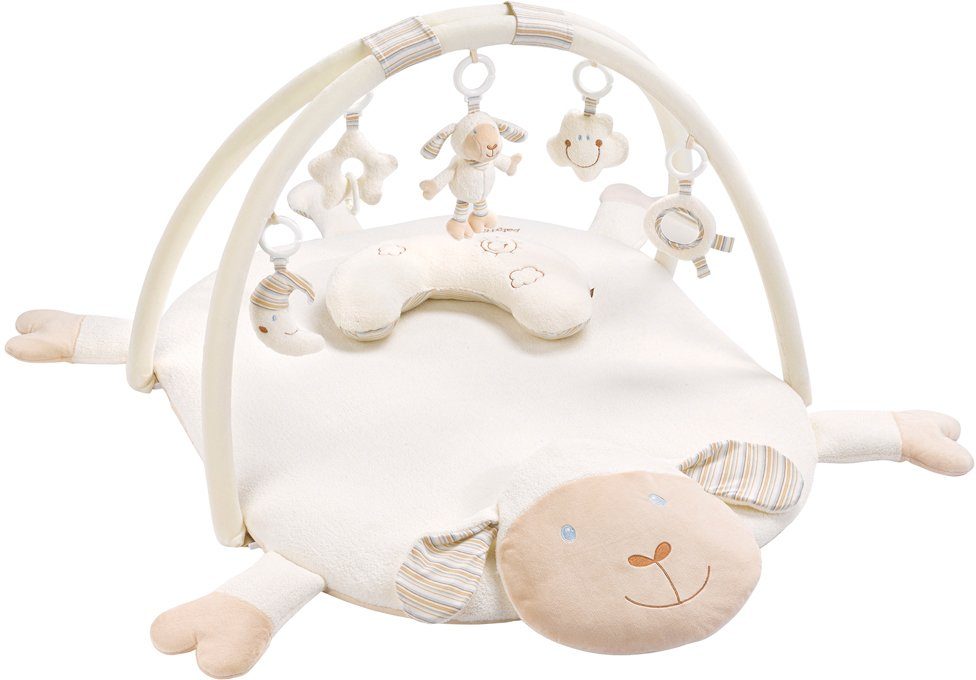 Fehn Spielbogen BabyLOVE, Schaf 3-D-Activity-Decke, mit Krabbeldecke