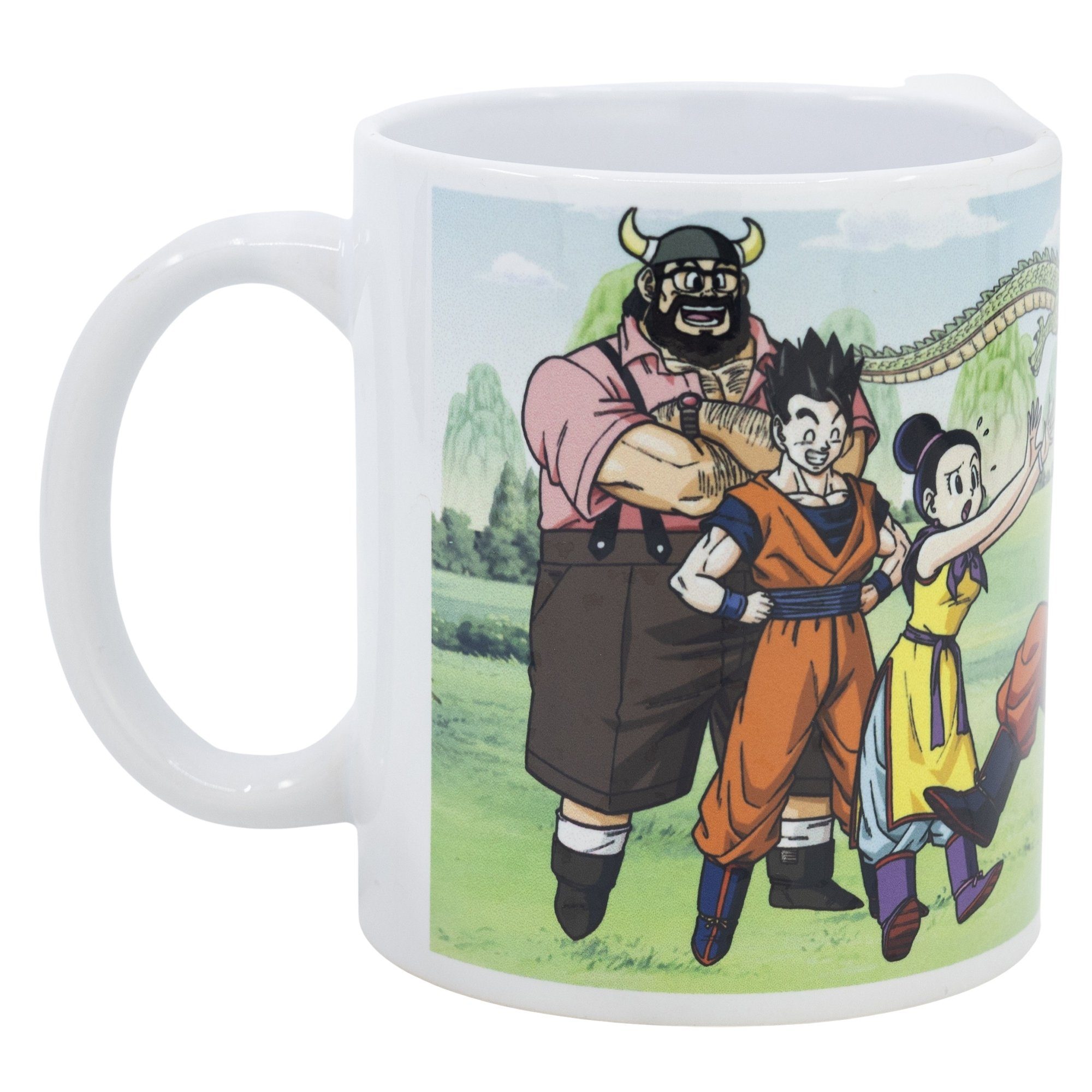 Dragon Ball Tasse Anime DragonBall Z Goku Kaffeetasse Teetasse Geschenkidee 330 ml, Keramik