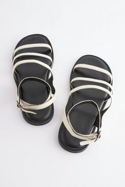 Next Forever Comfort® flache Sandalen mit Knöchelriemen Sandale (1-tlg)