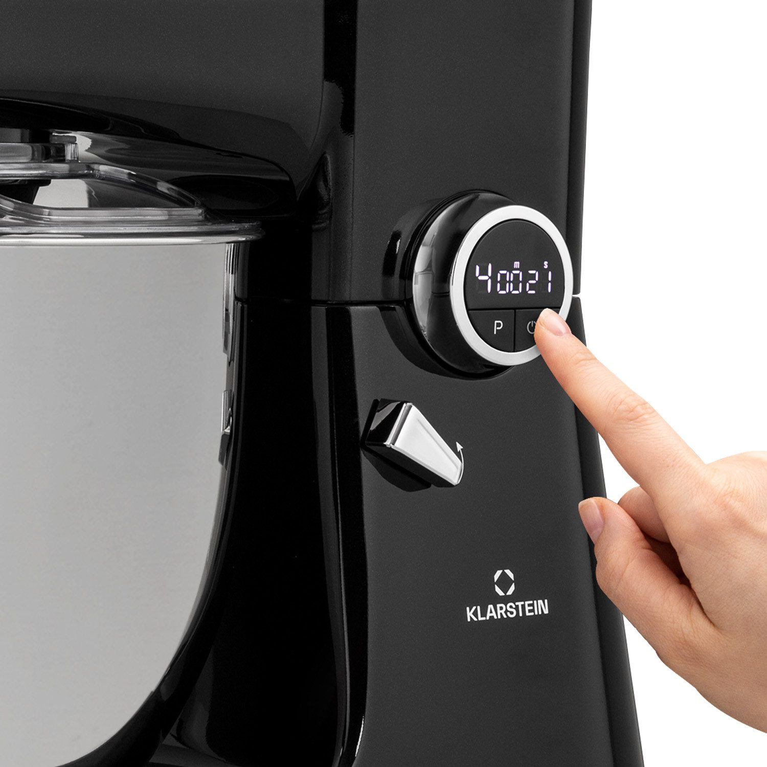 Klarstein Küchenmaschine mit Kochfunktion, 2000 W, 10 l Schüssel