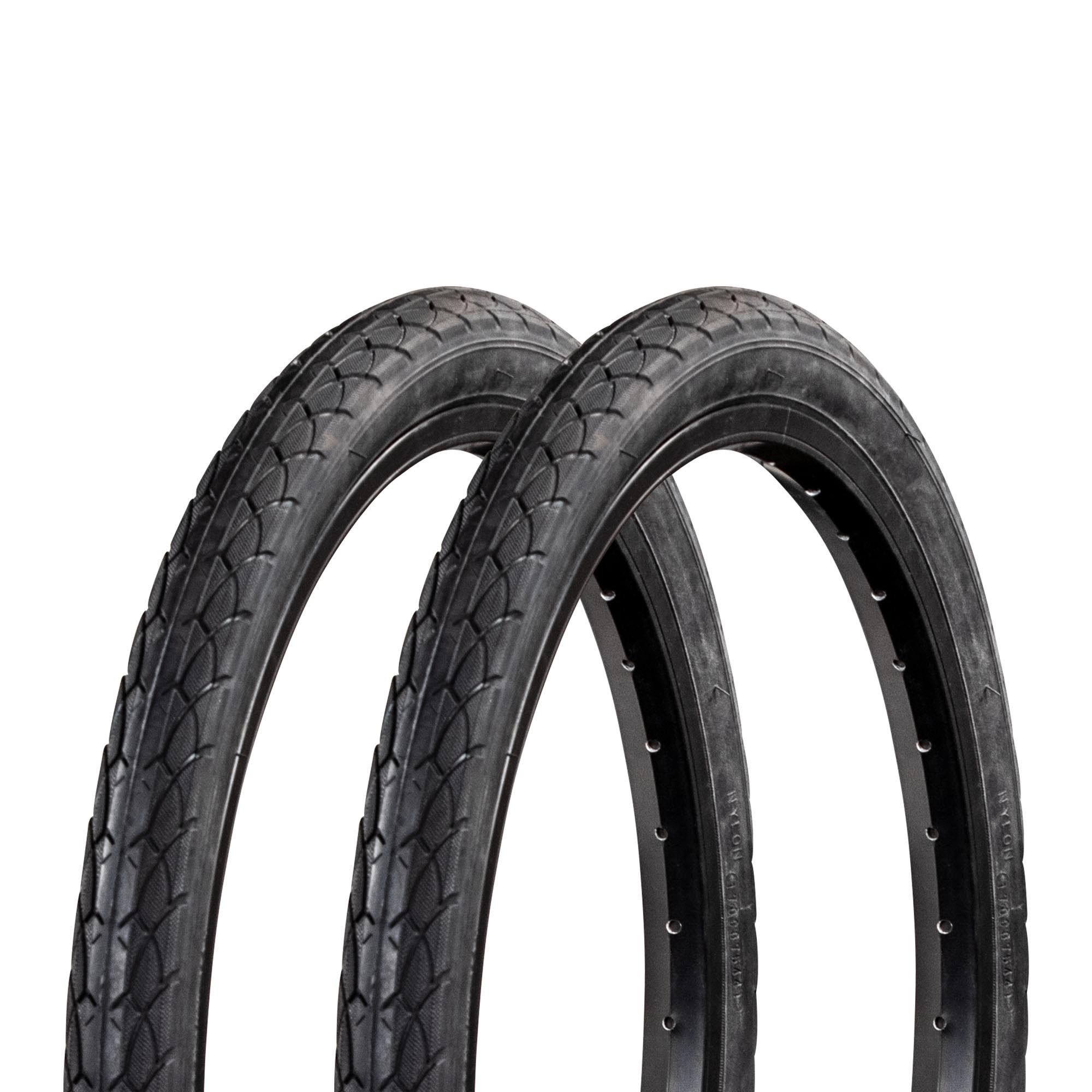 CST Fahrradreifen City, (2-tlg), Fahrradreifen Cityrad Klapprad Kinderfahrrad E-Bike Fahrrad Reifen