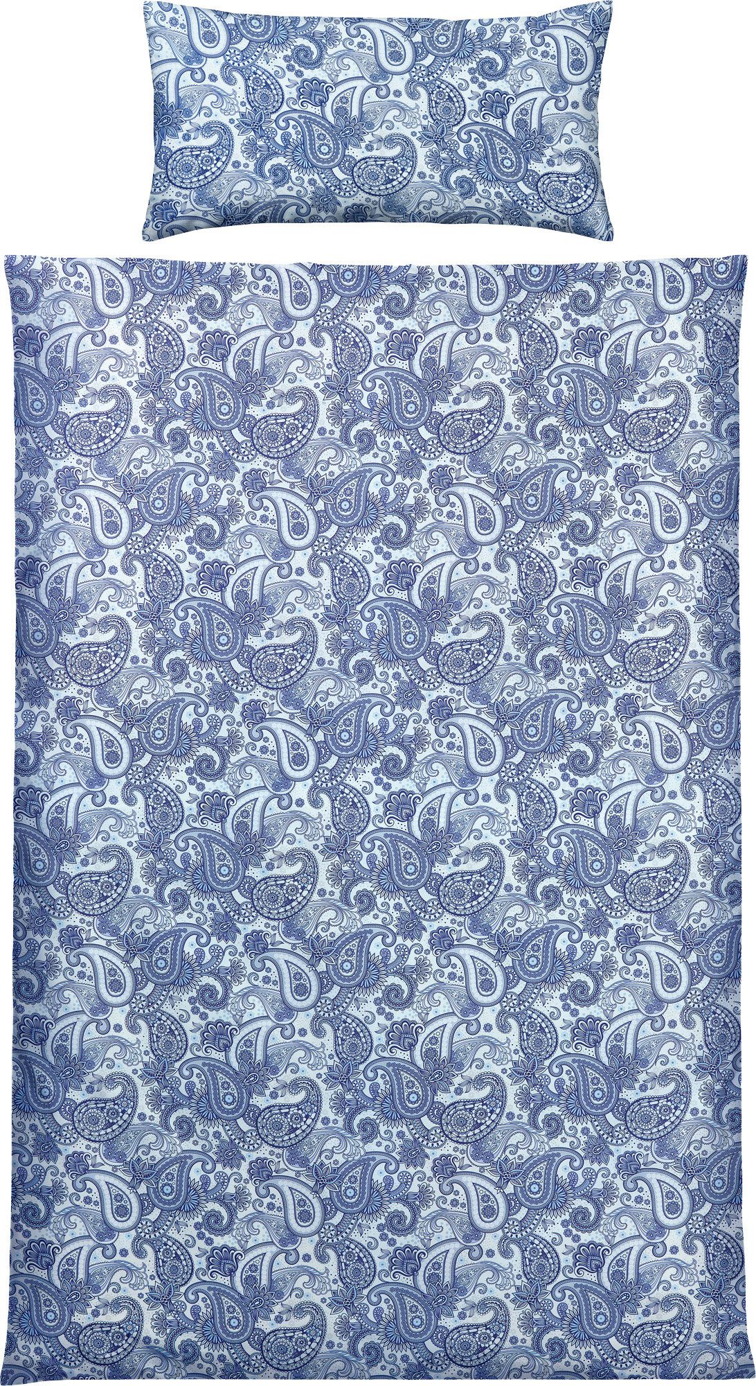 REDBEST Bettwäsche Bettwäsche, Renforcé, Viskose-Renforcé Paisley