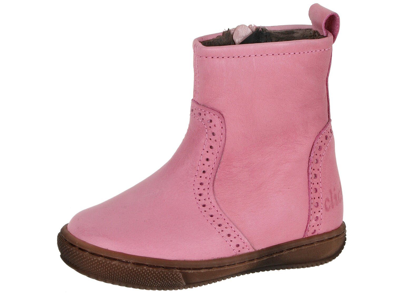 Clic Clic! Ботинки Сапоги 9069 Leder Lammfell Lauflern Обувь Mädchen Schnürstiefelette