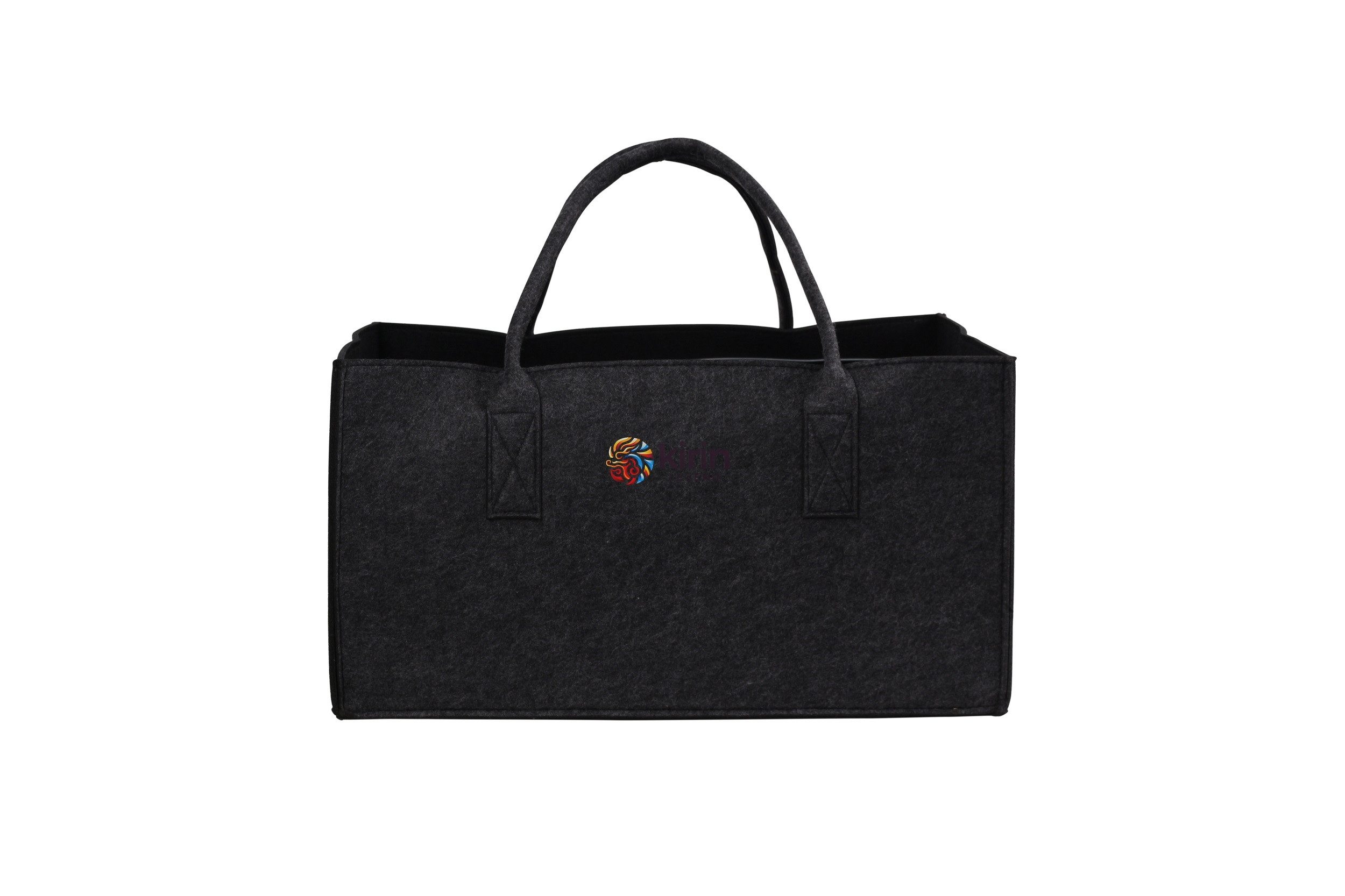 Kirin Shopper Einkaufsshopper Filztasche Kaminholztasche Spielzeugaufbewahrung, 5 mm dicke Filze
