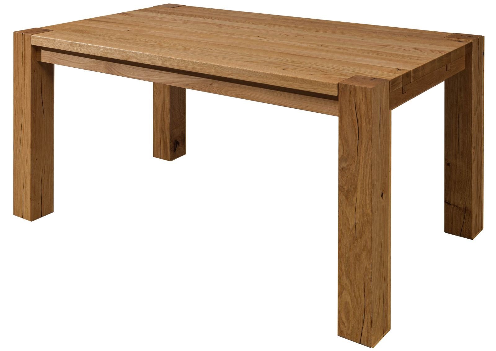 Massivmoebel24 Esstisch KENT (Esstisch Wildeiche 160x90x76 tabacco geölt KENT #217). € 949,90