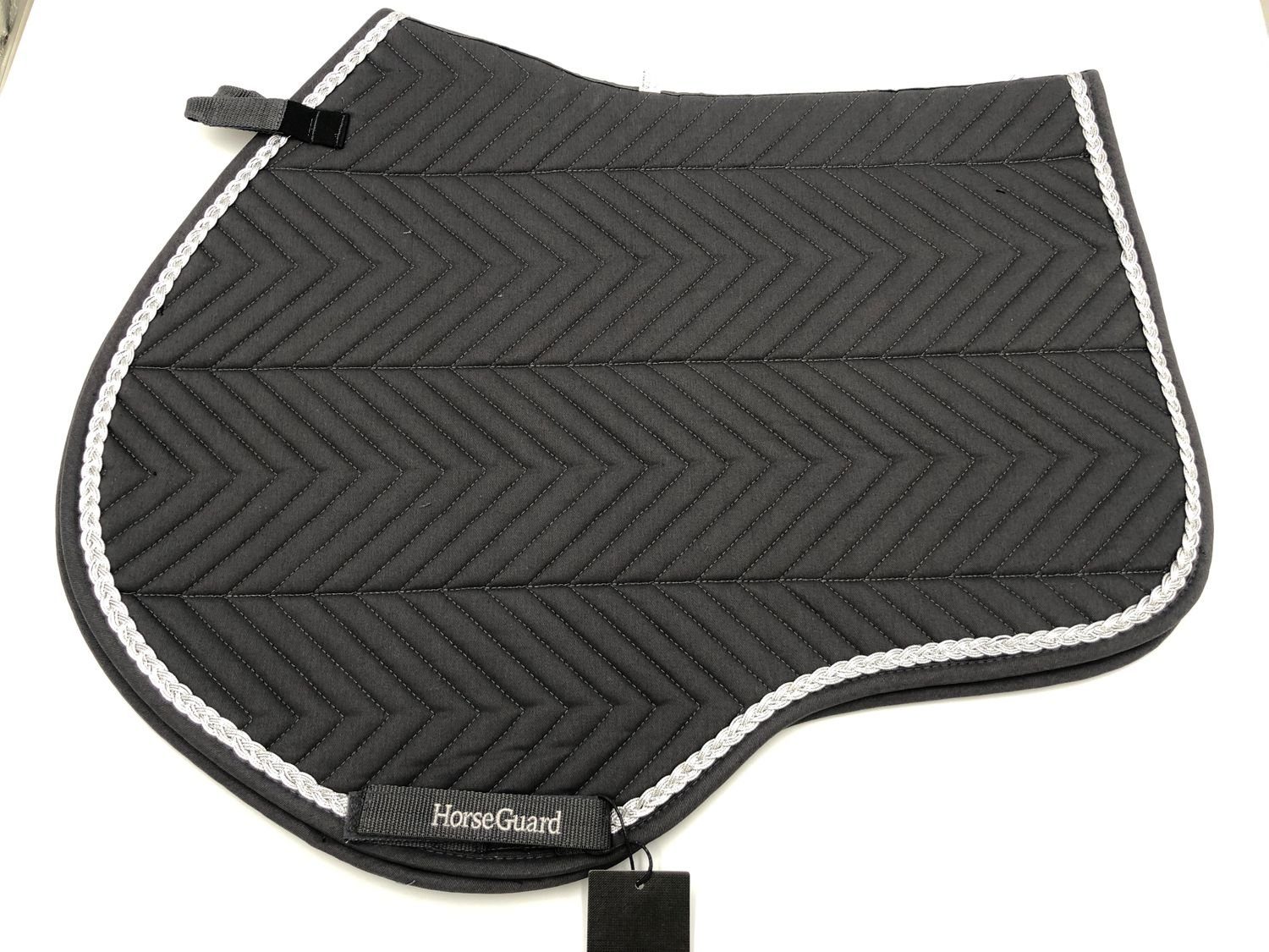 anthrazit Springen Pad Guard grau Schabracke Horse Satteldecke Full Guard VS Horse Schabracke