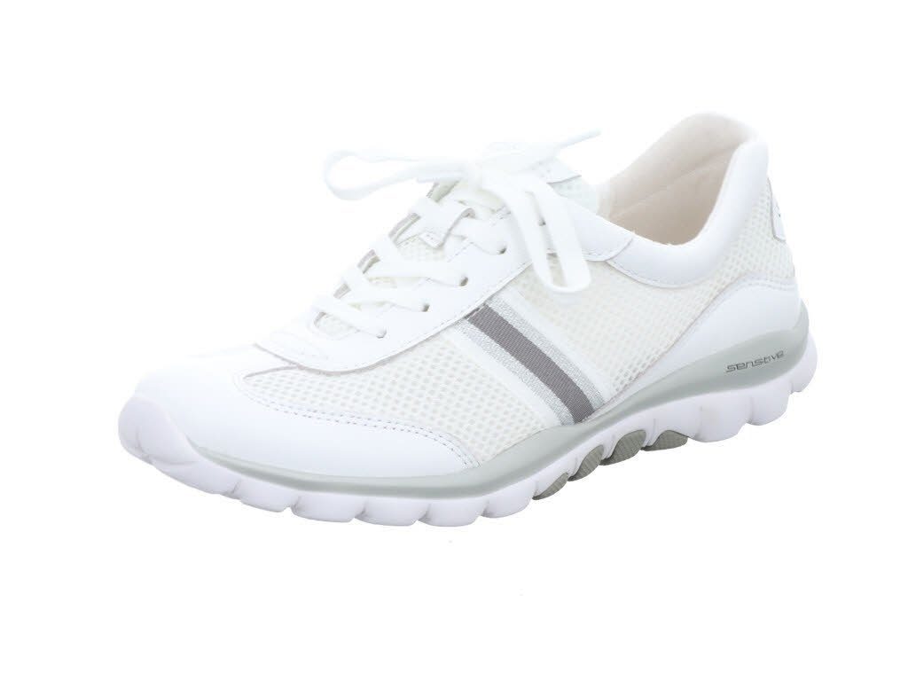 Weiß Gabor Sneaker (silber.grau)