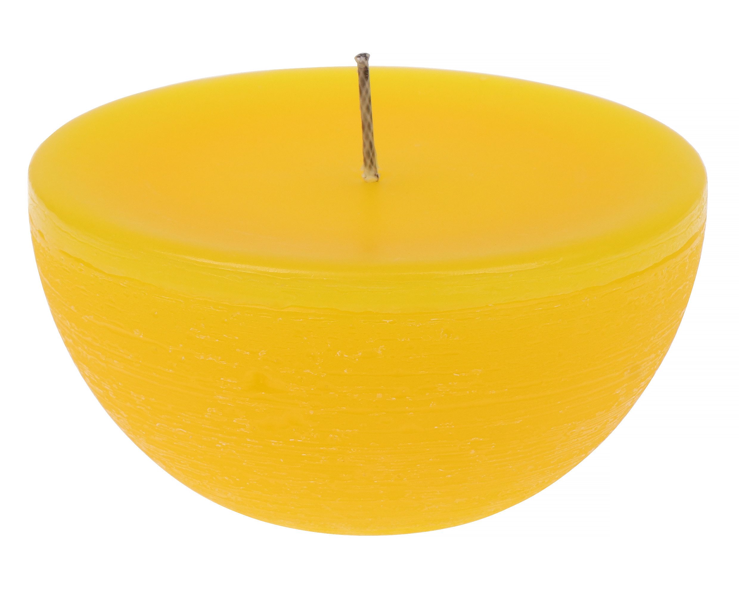 Steinhart Kerzen Schwimmkerze Schwimmkerze "Toscana" Gelb 60/120 mm