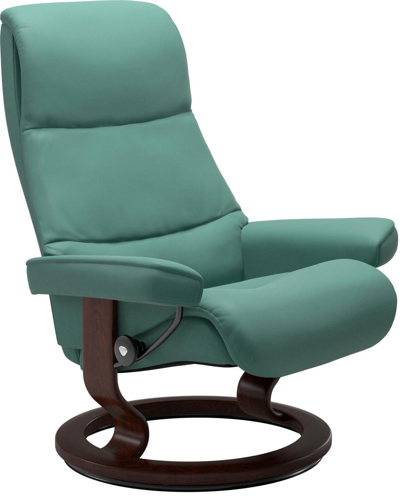 Stressless® Relaxsessel View, mit Classic Base, Größe M,Gestell Braun